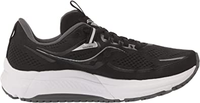 Saucony Women's Omni 21 Running Shoes Black/White Size 5 B Medium US