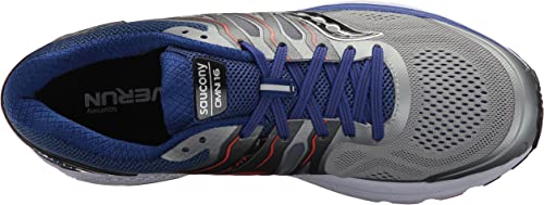 Saucony Men'S Omni 16 Running Shoes Grey/Navy Size 7.5 D Medium Us