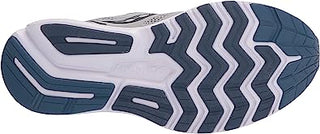 Saucony Men'S Ride 14 Running Shoes Fog/Black/Storm Size 10 2E Wide Us