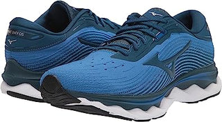 Mizuno Women'S Wave Sky 5 Running Shoes Imperial Blue Size 11 B Medium Us