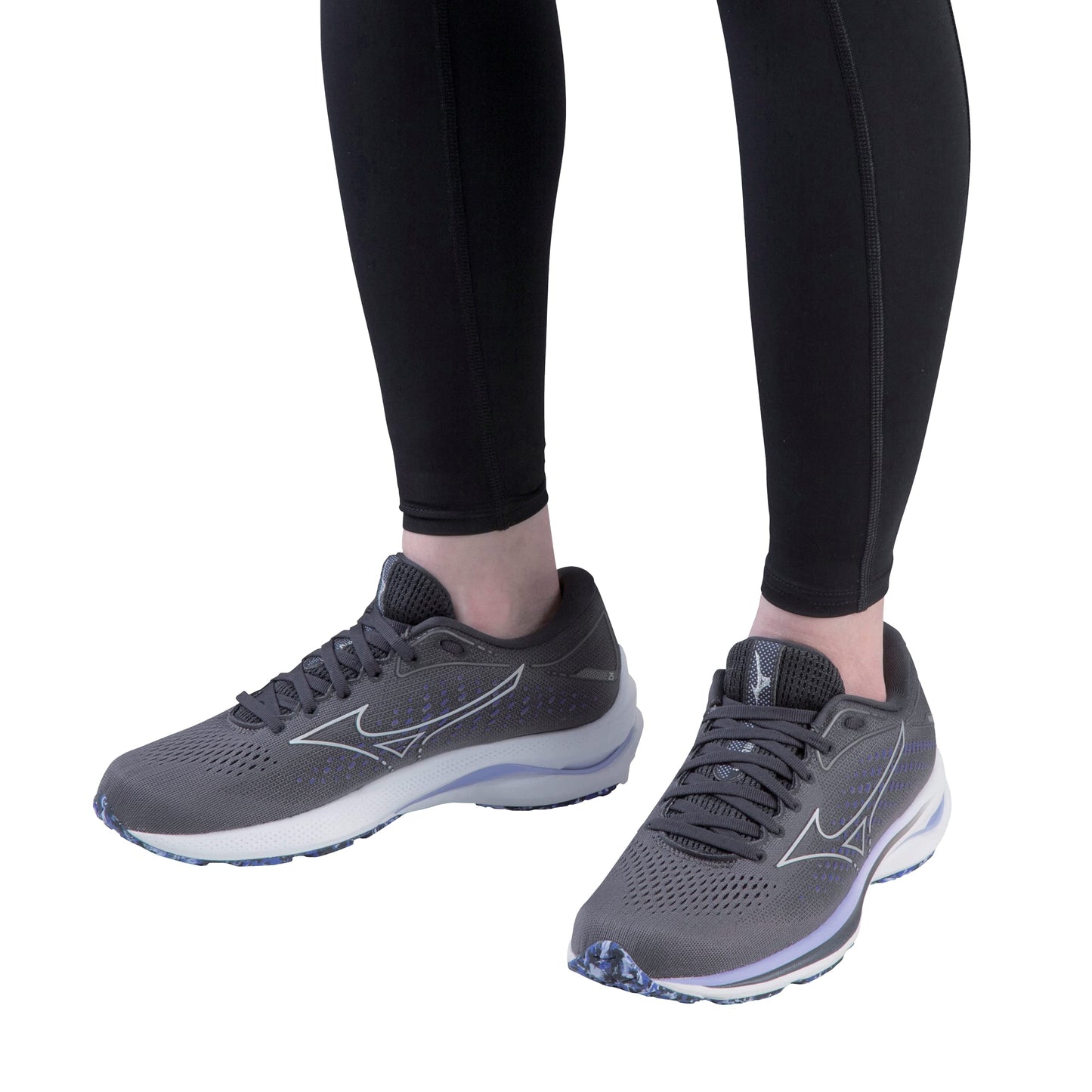 Mizuno Women'S Wave Rider 25 Running Shoes Black