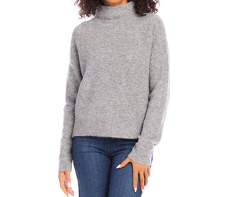 Karen Kane - Mock Neck Boucle Sweater