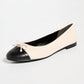 Tory Burch - Women's Cap Toe Quilted Ballet Shoes