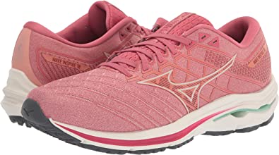 Mizuno Women's Wave Inspire 18 Running Shoes Rosette/Snow White Size 6 B Medium US