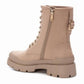 Xti - Women's Suede Lace-Up Booties