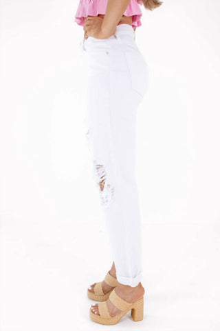 Pistola - Presley High Rise Relaxed Roller Jeans