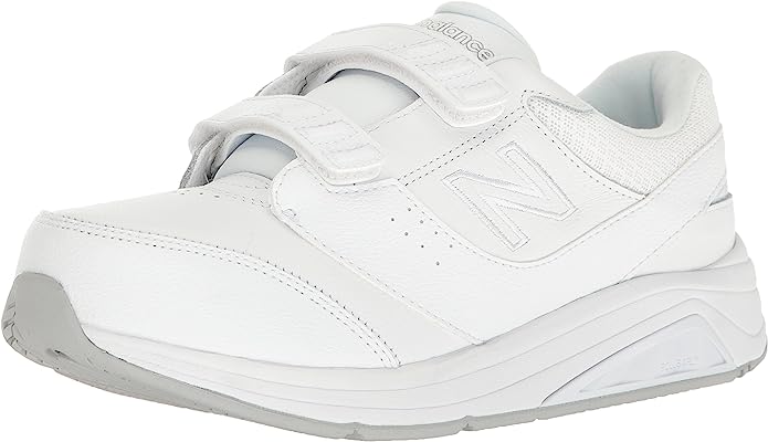 New Balance Women's 928 V3 Hook and Loop Walking Shoes White Size 7 2E X-Wide US