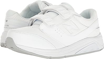 New Balance Women's 928 V3 Hook and Loop Walking Shoes White Size 7 2E X-Wide US