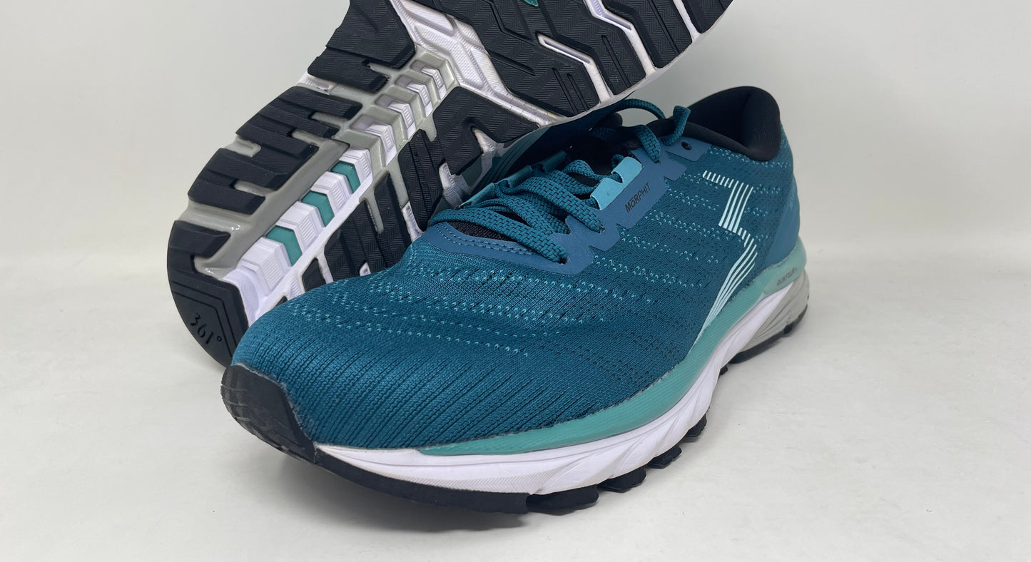 361 Degrees Women'S Strata 5 Running Shoes Deep Ocean/Tonic