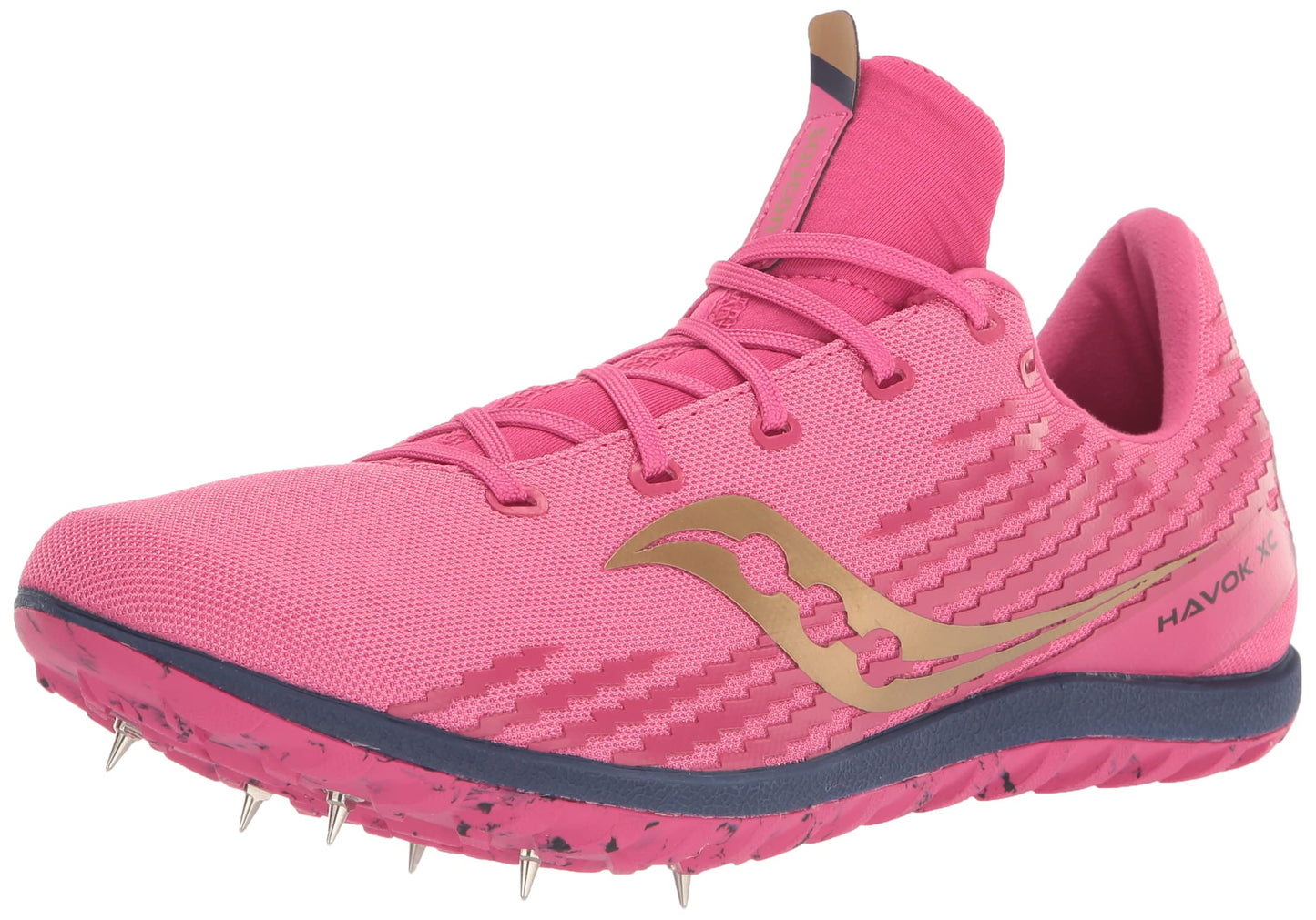 Saucony Men'S Havok Xc 3 Spike Xc Run Shoes Prospect Quartz Size 11.5 D Medium Us