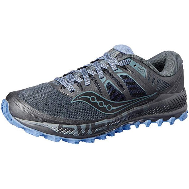 Saucony Women's Peregrine ISO Trail Running Shoes Gunmetal Size 11.5 B Medium US