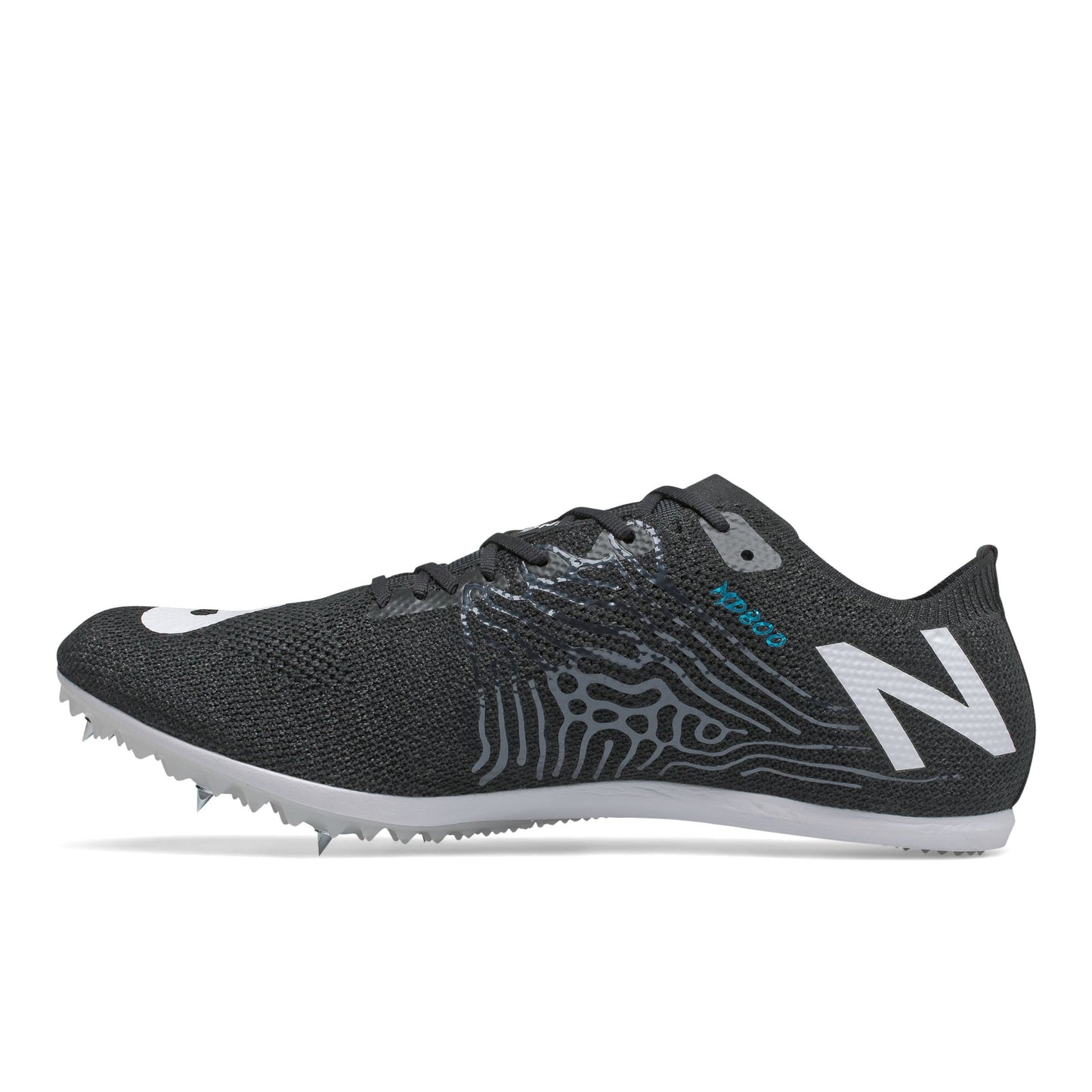 New Balance Men'S Md 800 V7 Track Spikes Black Size 12 D Medium Us
