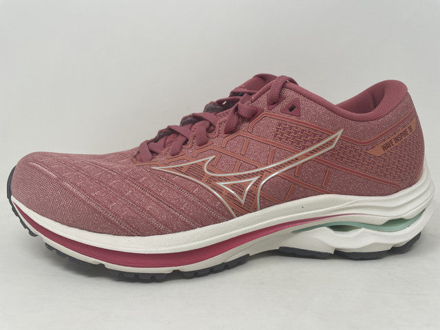 Mizuno Women'S Wave Inspire 18 Running Shoes Rosetta/Snow White Size 8.5 B Medium Us