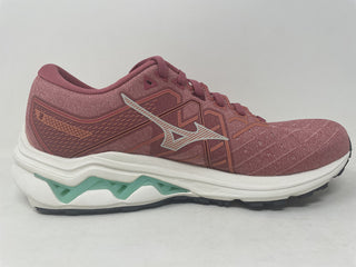 Mizuno Women'S Wave Inspire 18 Running Shoes Rosetta/Snow White Size 8.5 B Medium Us