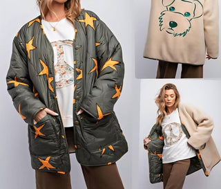 Easel - Reversible Star Coat