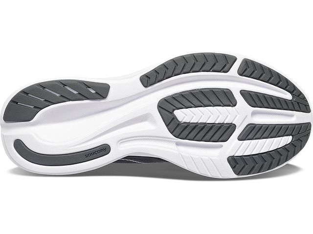 Saucony Women'S Ride 15 Running Shoes Black/White