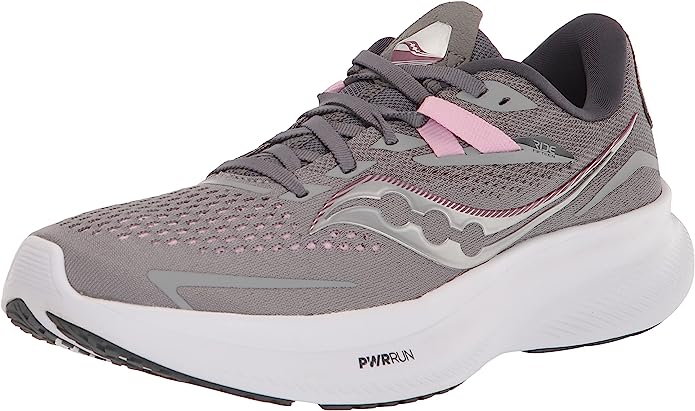 Saucony Women'S Ride 15 Running Shoes Alloy/Quartz