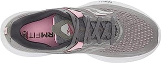 Saucony Women'S Ride 15 Running Shoes Alloy/Quartz