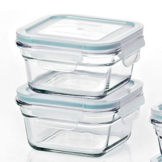 Glasslock Oven and Microwave Safe Glass Food Storage Containers 12 Piece Set