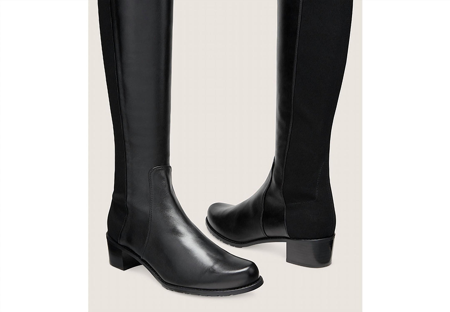 Stuart Weitzman - Reserve Logo Lift Lug-sole Boot