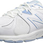 New Balance Women'S 857 V2 Cross Trainers, White/Light Blue