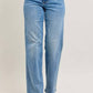 Judy Blue - Tummy Control Vintage Wash Straight Jean