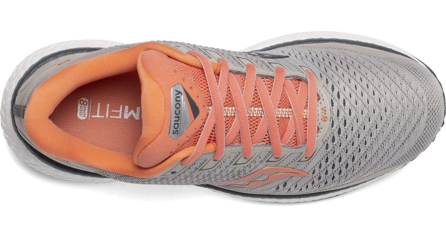 Saucony Women's Triumph 18 Running Shoes Gray Size 12 D Wide