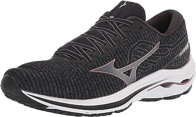 Mizuno Women's Wave Inspire 18 Running Shoes Black Size 7 B Medium