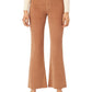 DL1961 Bridget High Rise Ankle Bootcut Jeans Teddy Taupe Brown