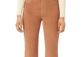 DL1961 Bridget High Rise Ankle Bootcut Jeans Teddy Taupe Brown