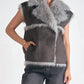 Elan - Eloise Faux Fur Long Vest