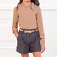Abel & Lula - Lurex Swan Long Sleeve Top