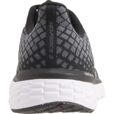 361 Degrees Men's Fierce 2 Running Shoes Black/White