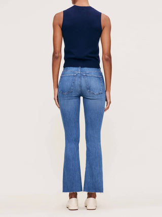 Dl1961 - Women'S - Bridget Instasculpt Raw Hem Ankle Bootcut Jeans