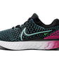 Nike Women'S React Infinity Fk 3 Running Shoes Black/Turquoise