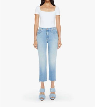 Mother - INSIDER CROP STEP FRAY