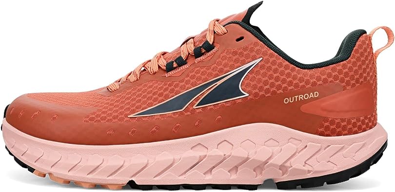 ALTRA Women's Outroad Trail Running Shoes Red/Orange Size 9 B Medium