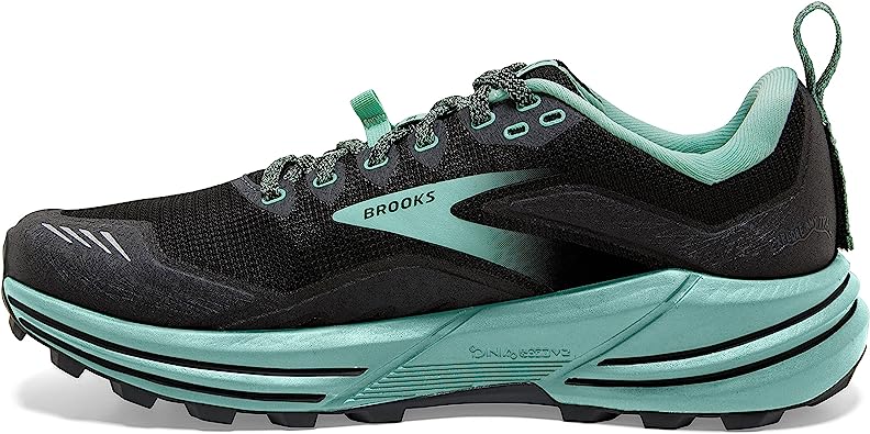 Brooks Women'S Cascadia 16 Trail Shoes Black/Ebony/Yucca