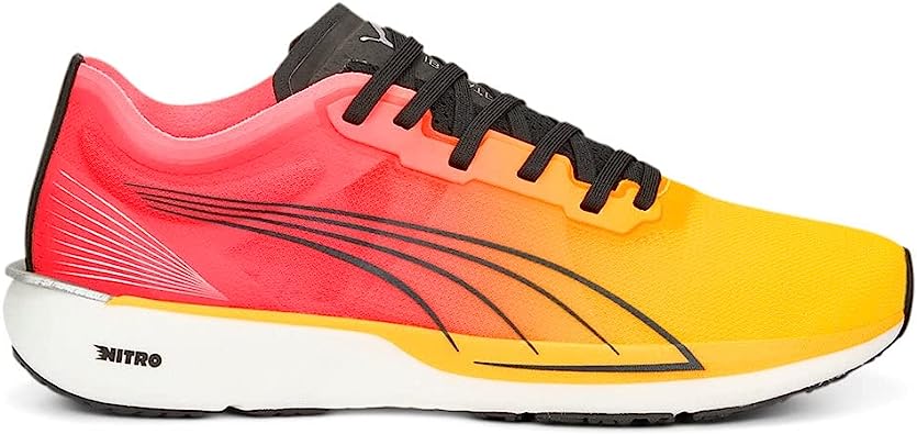 Puma Women'S Liberate Nitro Fireglow Running Shoes Sunset Glow/Sun Stream