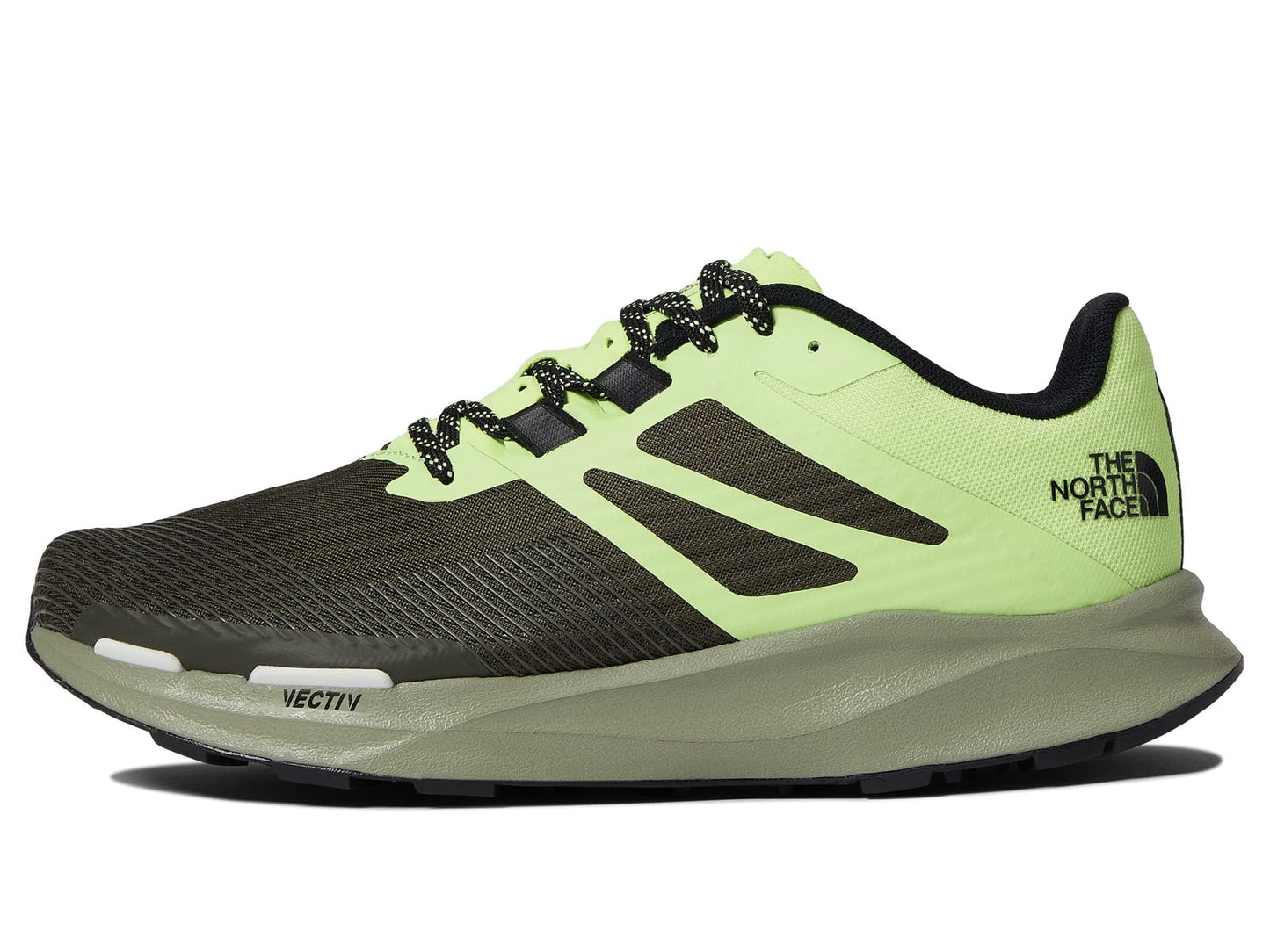 The North Face Men's Vectiv Eminus Trail Shoe Green/Black Size 10.5 D Medium