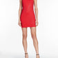 Amanda Uprichard - Duffy Rhinestone Halter Mini Dress
