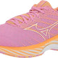 Mizuno Women'S Wave Rider 26 Run Shoes Cyclamen/White Size 7 B Medium Us