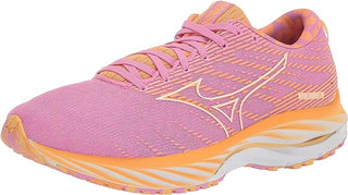 Mizuno Women'S Wave Rider 26 Run Shoes Cyclamen/White Size 7 B Medium Us