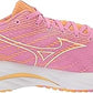 Mizuno Women'S Wave Rider 26 Run Shoes Cyclamen/White Size 7 B Medium Us