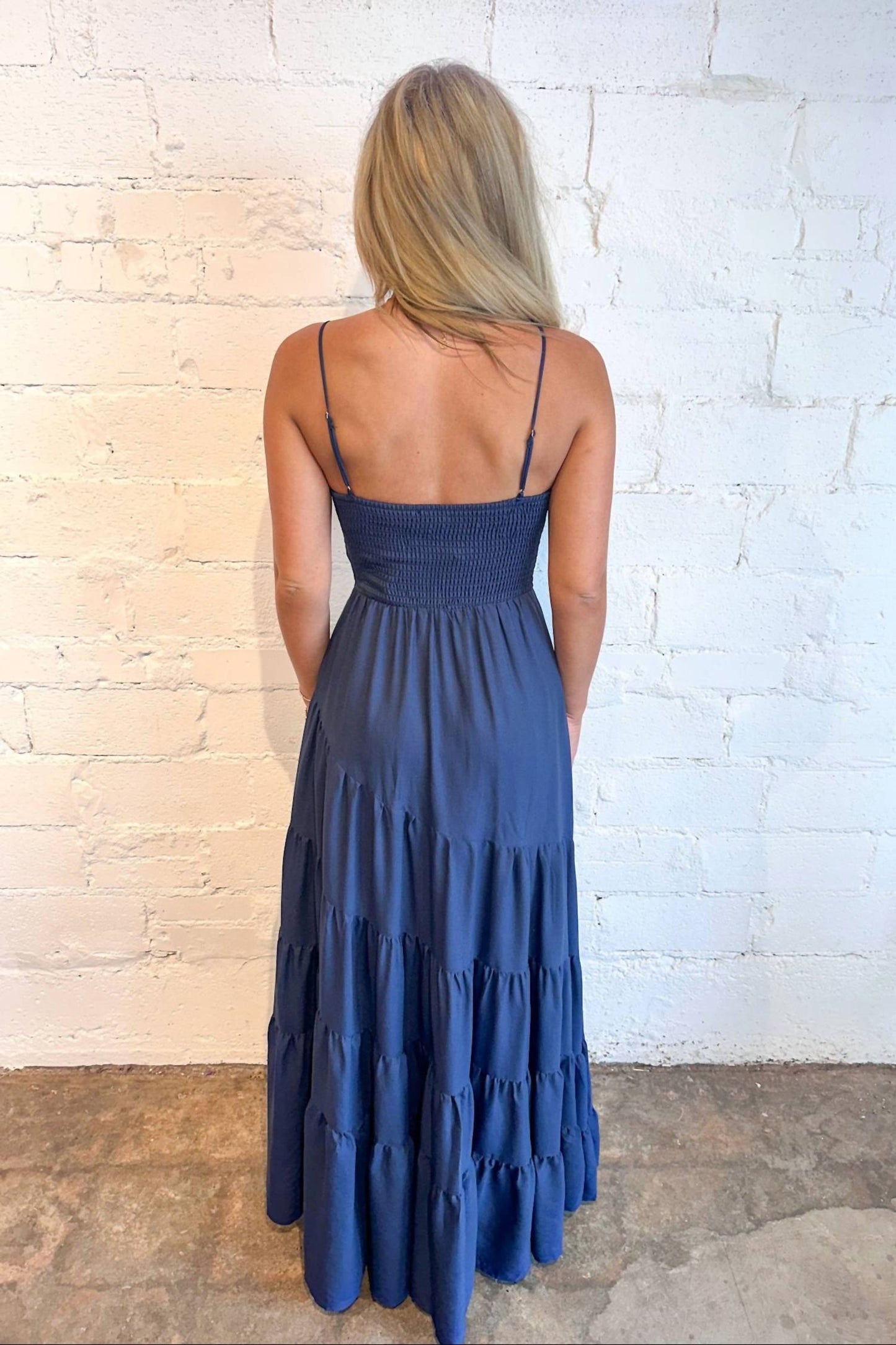 Cotton Candy - Seashell Sky Maxi Dress