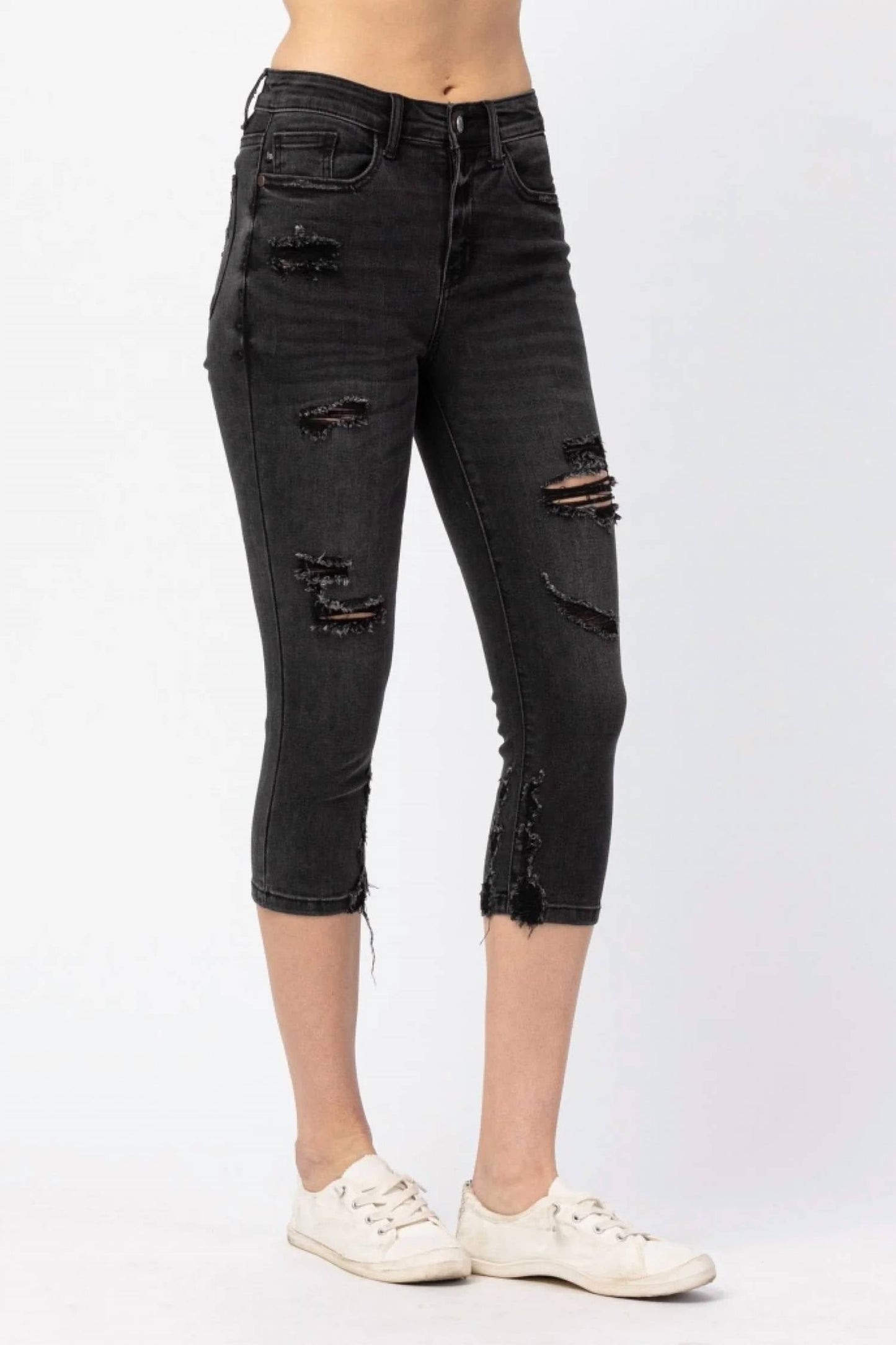 Judy Blue - Charlotte High Waist Skinny Capri
