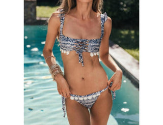 Soah - Women's Hope Ruffle Bikini Top