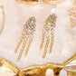 Native Gem - Women's Dangling Gemstone Earrings