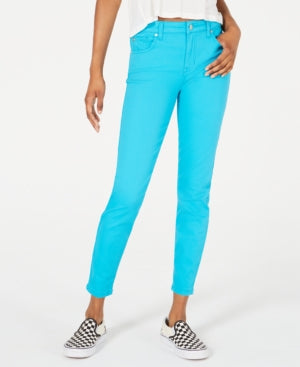 Celebrity Pink Womens Juniors Skinny Mid-Rise Ankle Jeans Blue 0