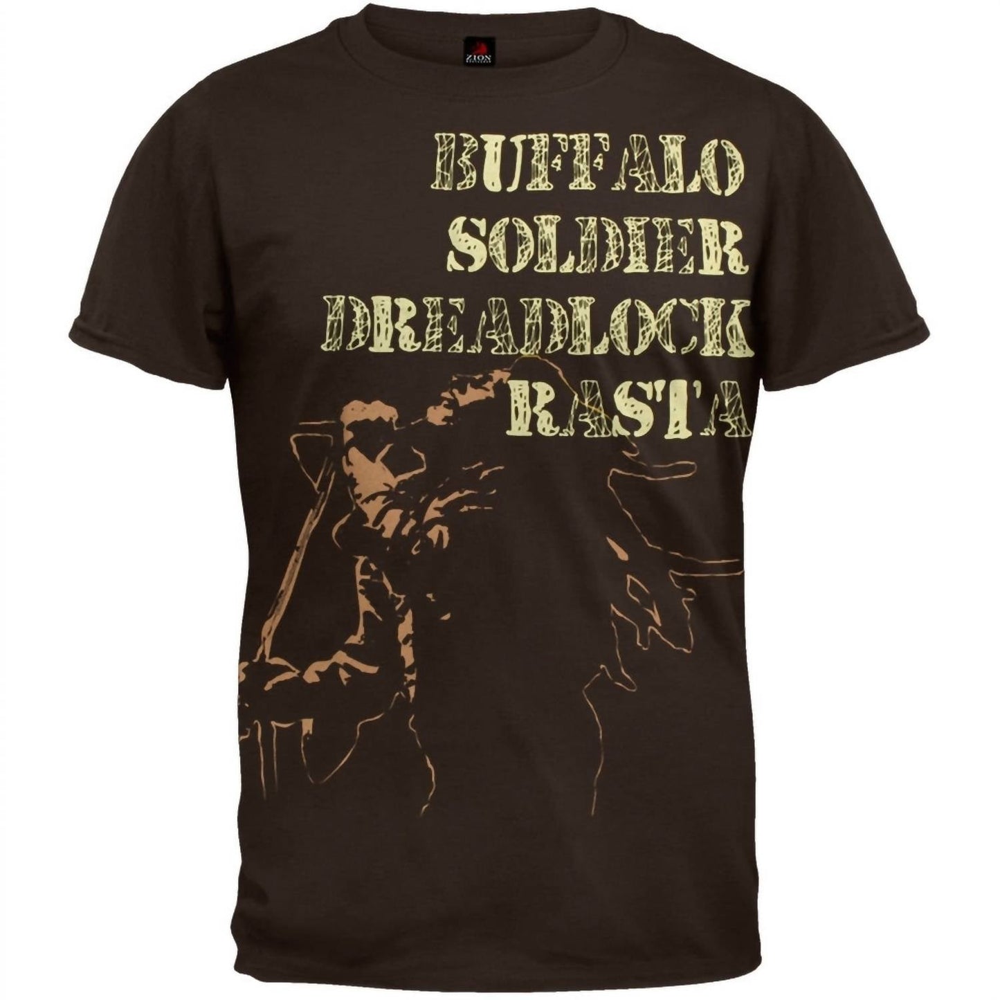 Bob Marley - Men's Buffalo Soldier Soft T-shirt